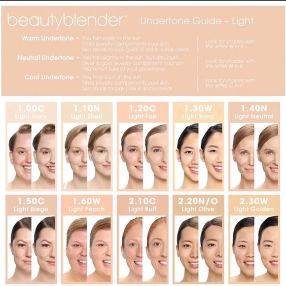 New Beauty Blender Bounce foundation in the shade: LIGHT 1.00 C - 1.0 FL OZ - Picture 3 of 5